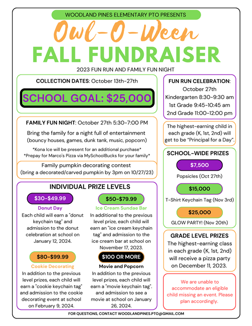 Fall Fundraiser